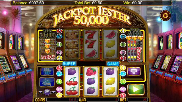Характеристики слота Jackpot Jester 50 000 3